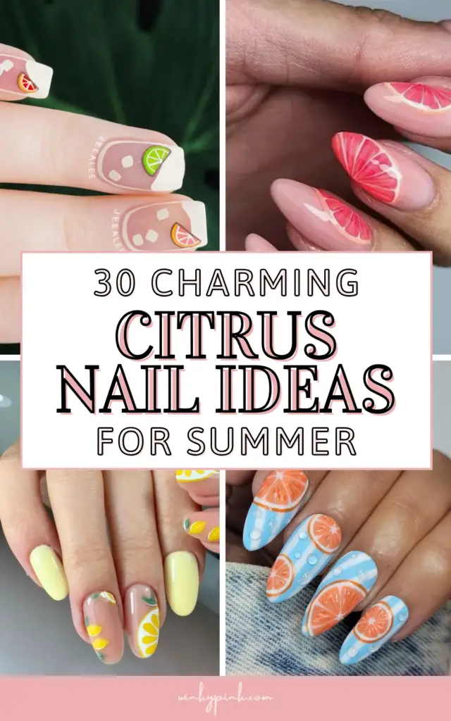 Refreshing Nail Art Inspired by Zesty Summertime Citrus Fruit : Lemon +  Double French Sheer Nails